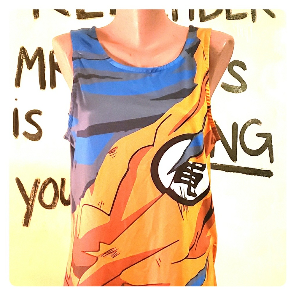 Vintage anime tank/Jersey szM